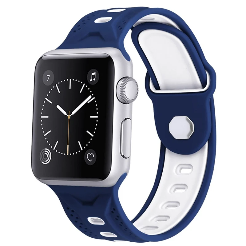 Sehr cool Apple Watch Series 7 45mm Silikon / TPU armband