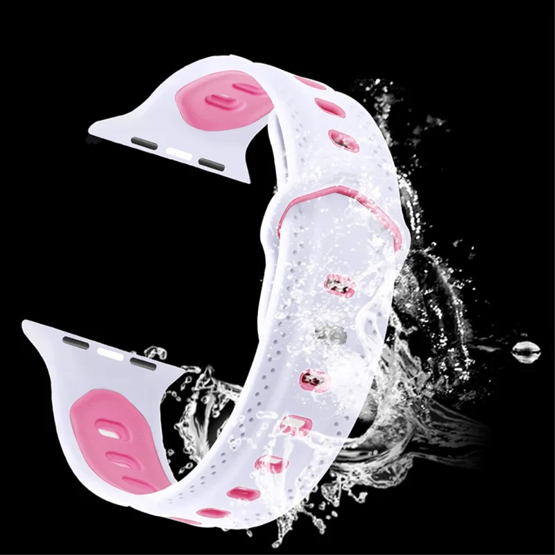 Sehr cool Apple Watch Series 7 45mm Silikon / TPU armband