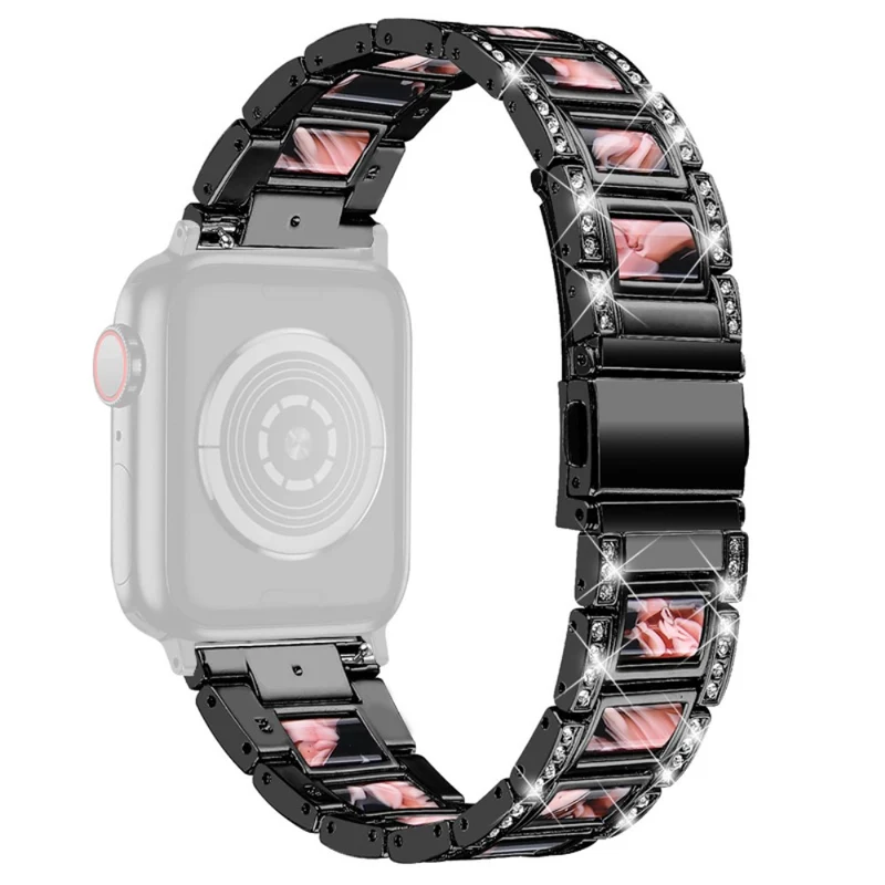 Mega elegant Universell Apple Metall und Strass armband