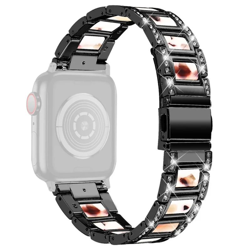 Mega elegant Universell Apple Metall und Strass armband