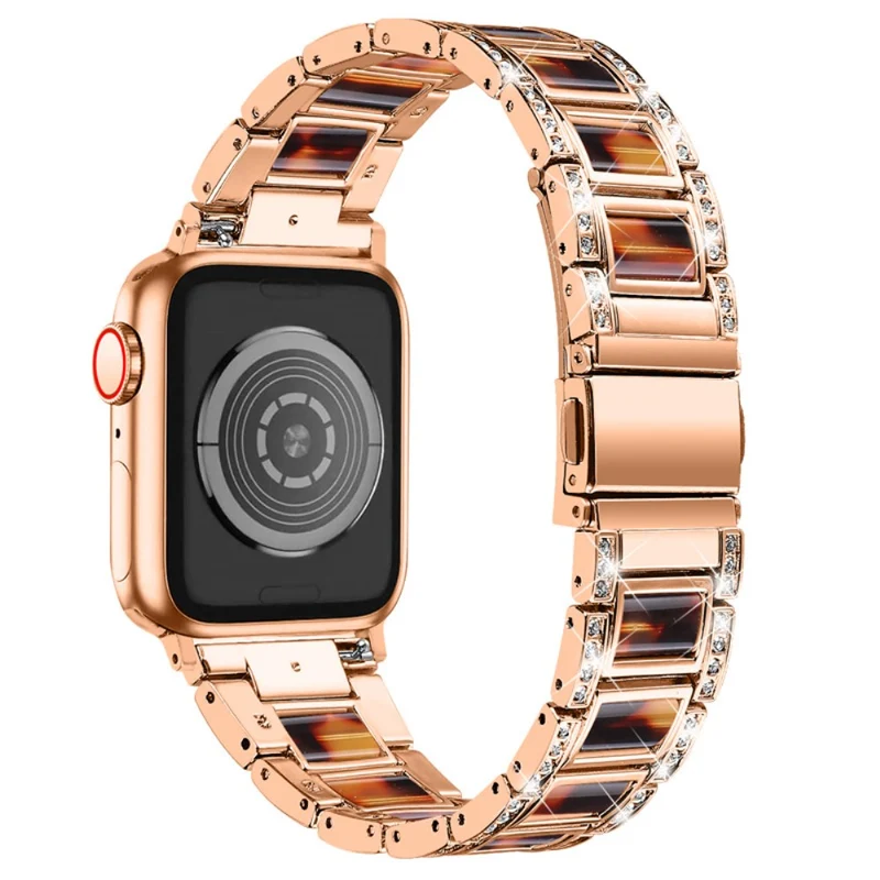 Mega elegant Universell Apple Metall und Strass armband