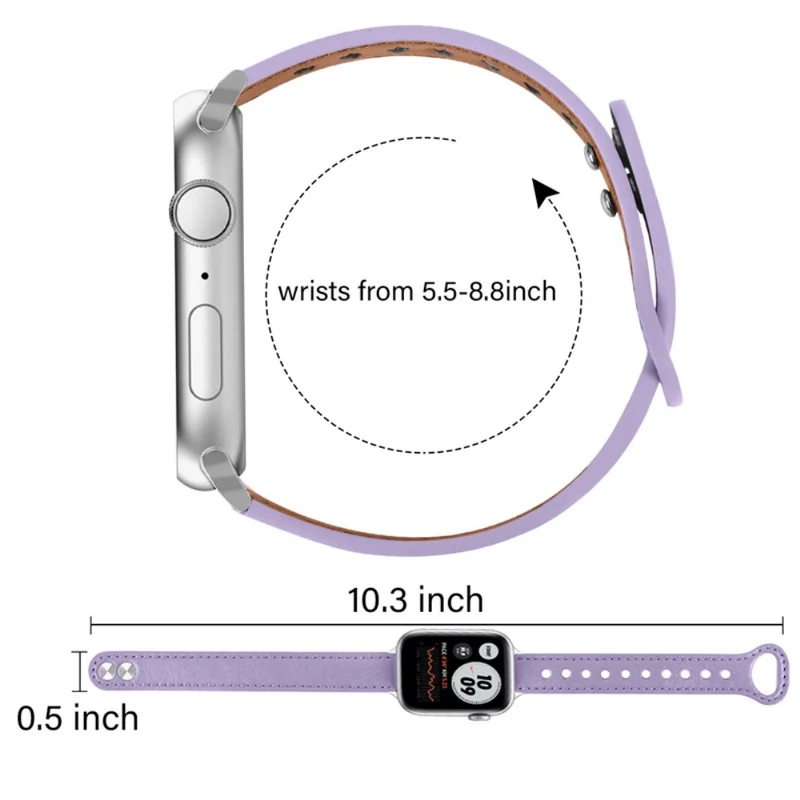 Super stark Universell Apple Echtes Leder armband