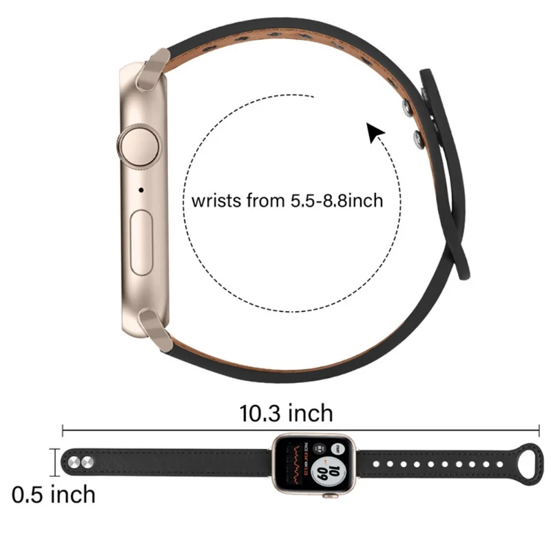 Super cool Universell Apple Echtes Leder armband