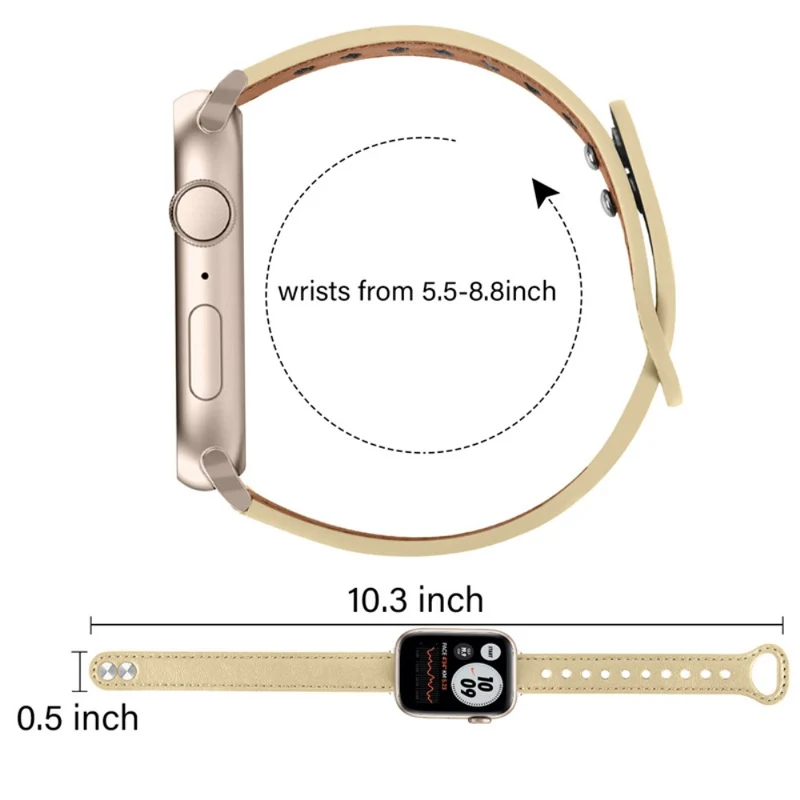 Super cool Universell Apple Echtes Leder armband