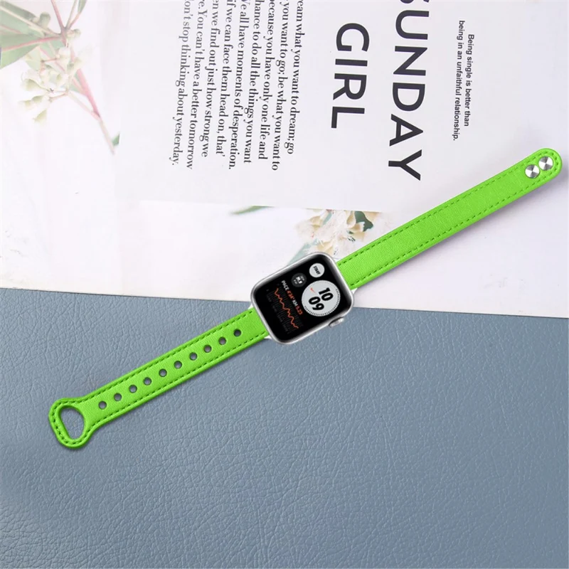 Wirklich schick Universell Apple Echtes Leder armband