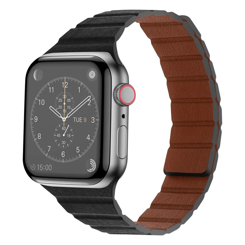 Unglaublich cool Universell Apple Echtes Leder armband