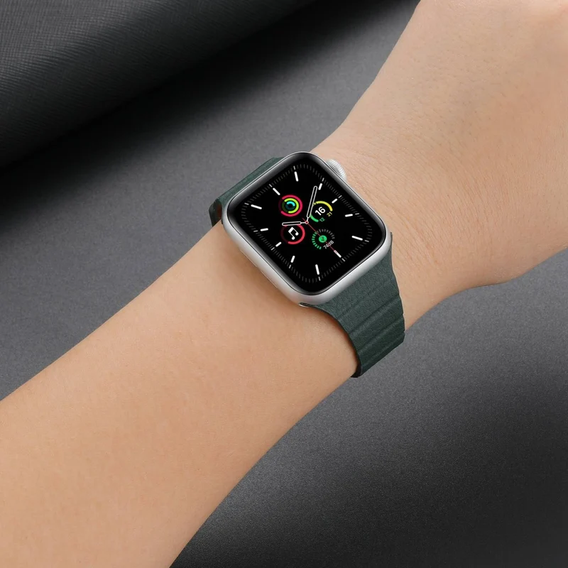Unglaublich cool Universell Apple Echtes Leder armband