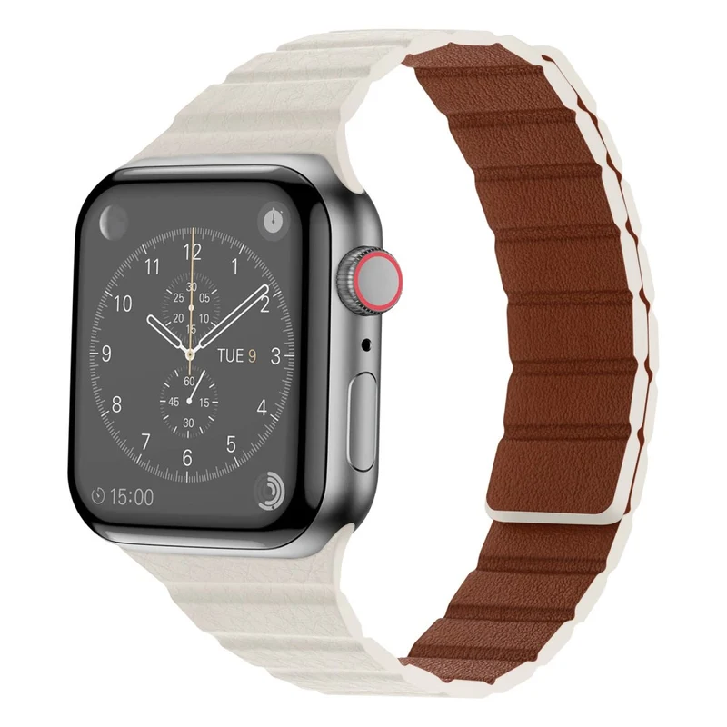 Unglaublich cool Universell Apple Echtes Leder armband