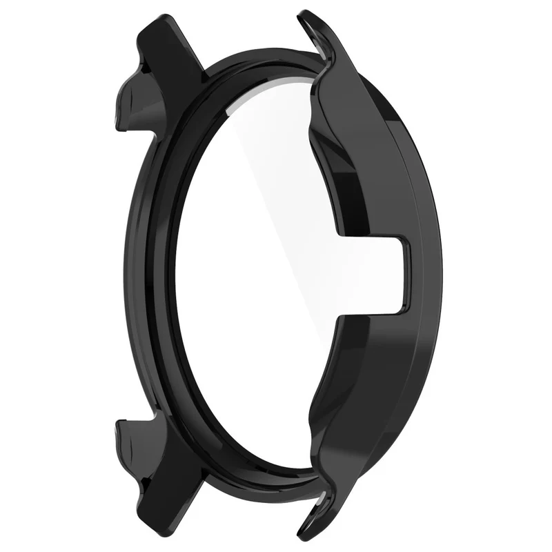 Modisch Garmin Venu 2 Plus Hülle mit Displayschutz in Plastik und Gehärtetes Glas