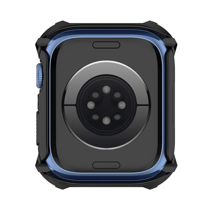Unglaublich Schön Apple Watch Series 7 41mm Hülle mit Displayschutz in Plastik und Gehärtetes Glas