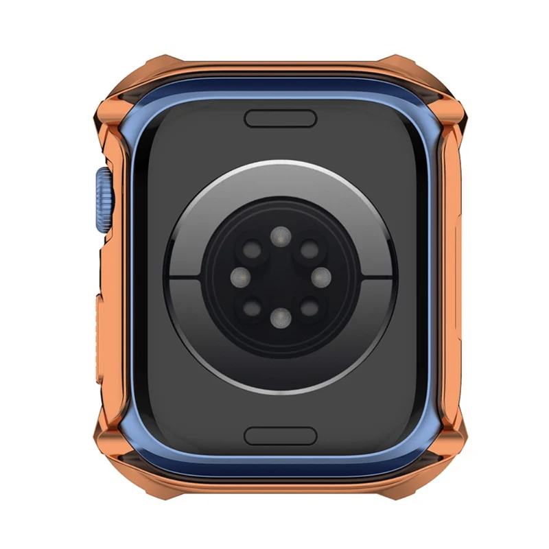 Unglaublich Schön Apple Watch Series 7 41mm Hülle mit Displayschutz in Plastik und Gehärtetes Glas