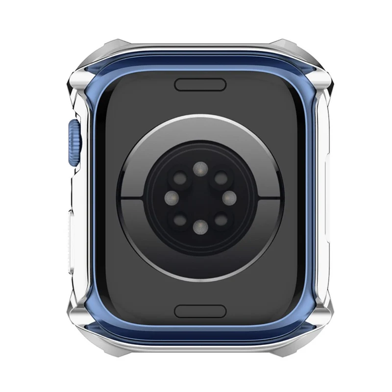 Unglaublich Schön Apple Watch Series 7 41mm Hülle mit Displayschutz in Plastik und Gehärtetes Glas