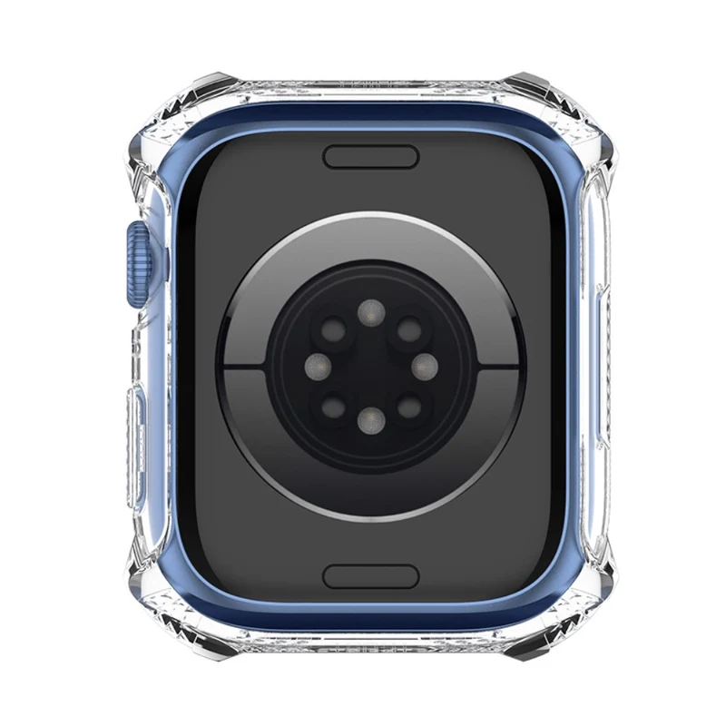 Unglaublich Schön Apple Watch Series 7 41mm Hülle mit Displayschutz in Plastik und Gehärtetes Glas