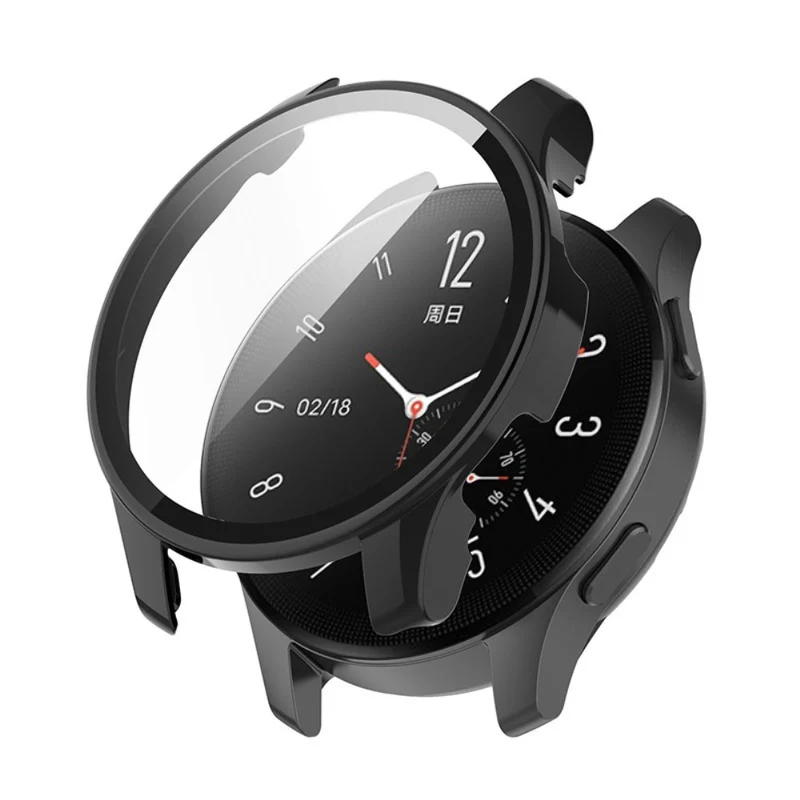 Auffallend Nett Vivo Watch 2 Hülle mit Displayschutz in Plastik und Gehärtetes Glas