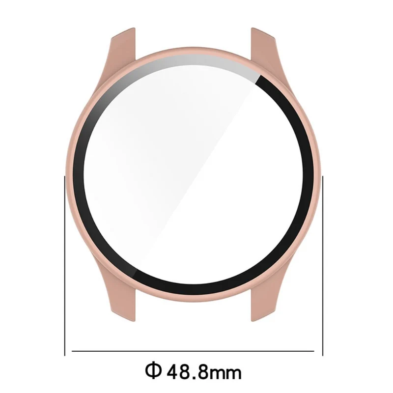 Auffallend Nett Vivo Watch 2 Hülle mit Displayschutz in Plastik und Gehärtetes Glas