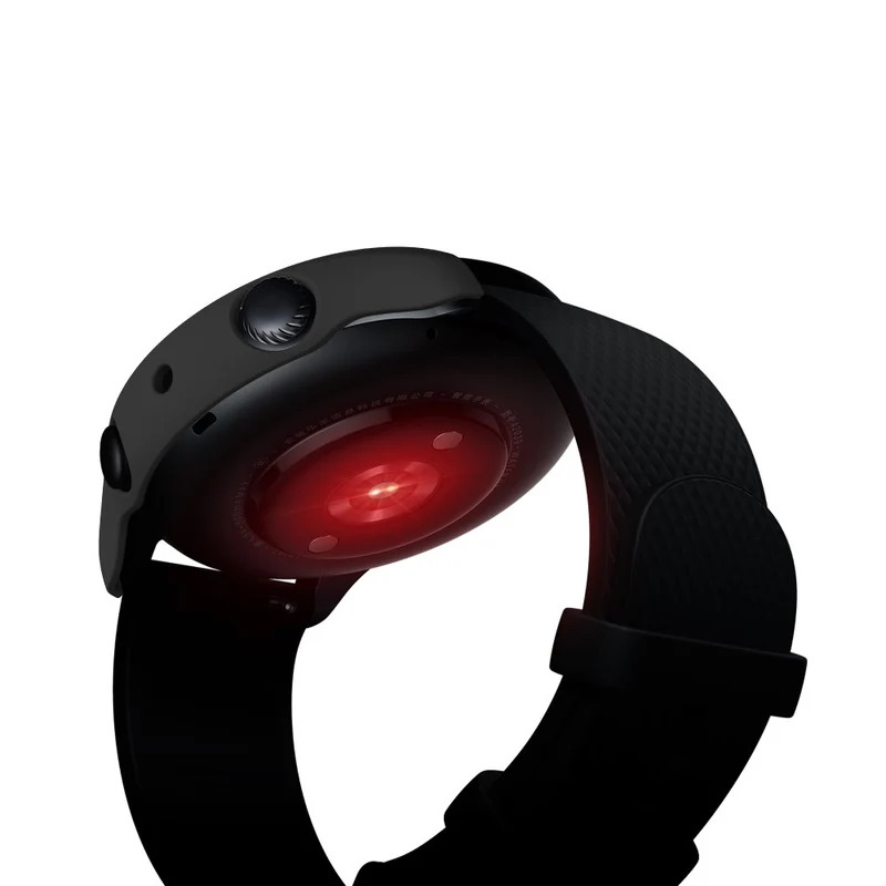 Mega Schön Amazfit GTR 3 / Amazfit GTR 3 Pro Universell Hülle mit Displayschutz in Plastik und Gehärtetes Glas
