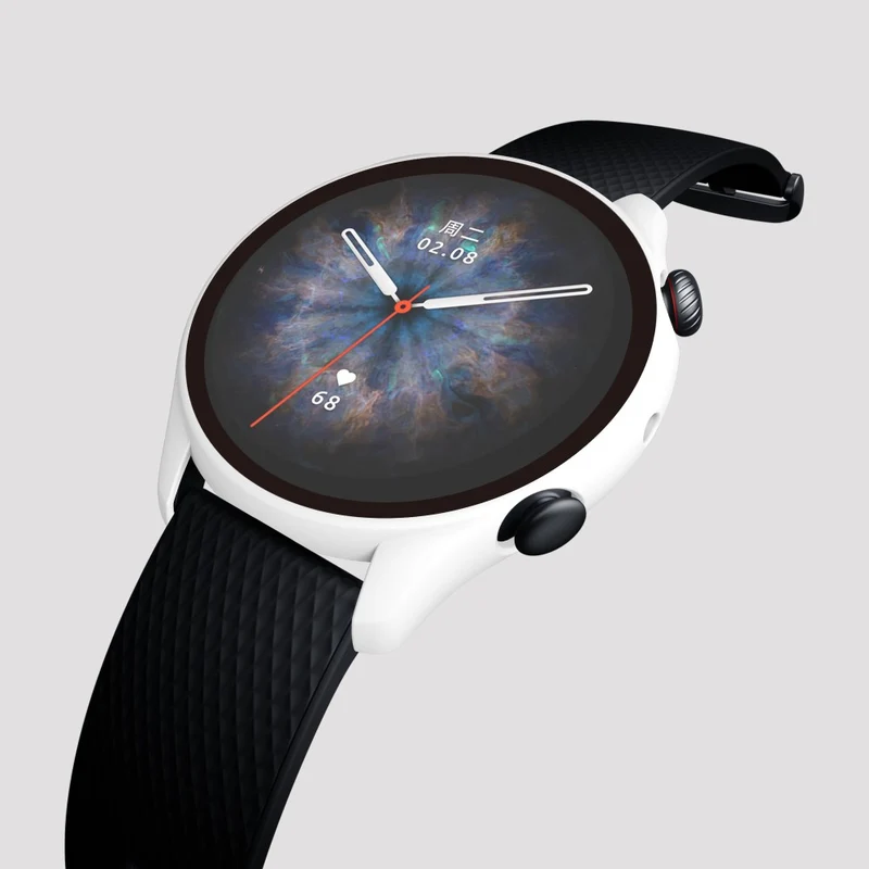 Mega Schön Amazfit GTR 3 / Amazfit GTR 3 Pro Universell Hülle mit Displayschutz in Plastik und Gehärtetes Glas