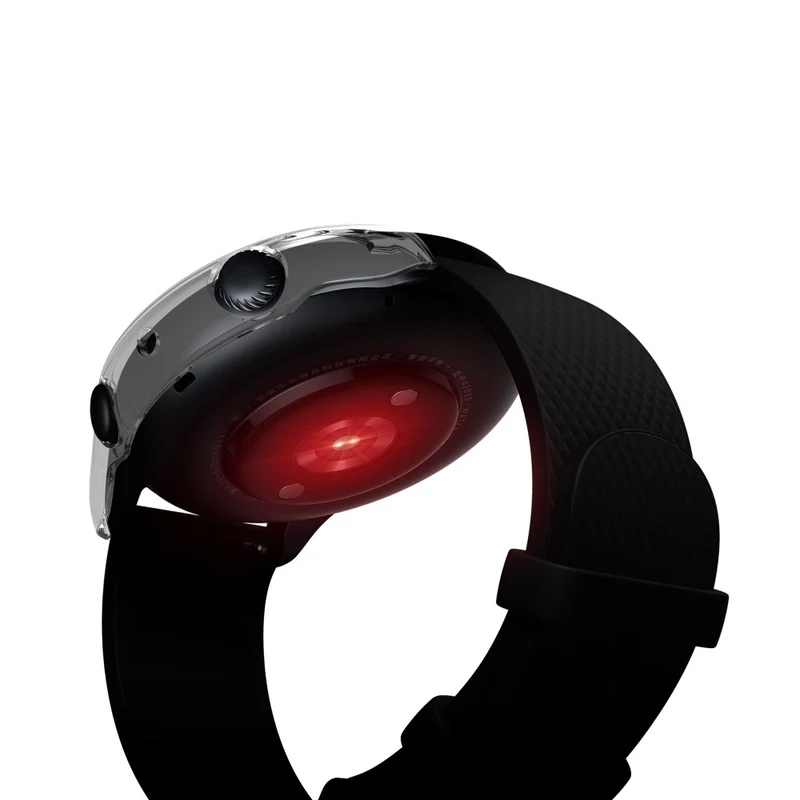Mega Schön Amazfit GTR 3 / Amazfit GTR 3 Pro Universell Hülle mit Displayschutz in Plastik und Gehärtetes Glas