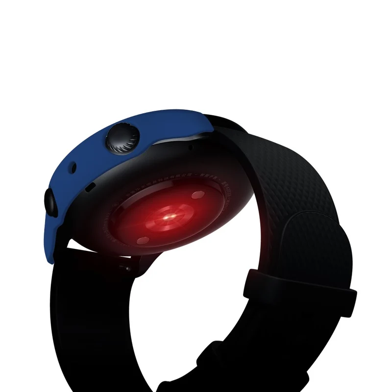 Mega Schön Amazfit GTR 3 / Amazfit GTR 3 Pro Universell Hülle mit Displayschutz in Plastik und Gehärtetes Glas