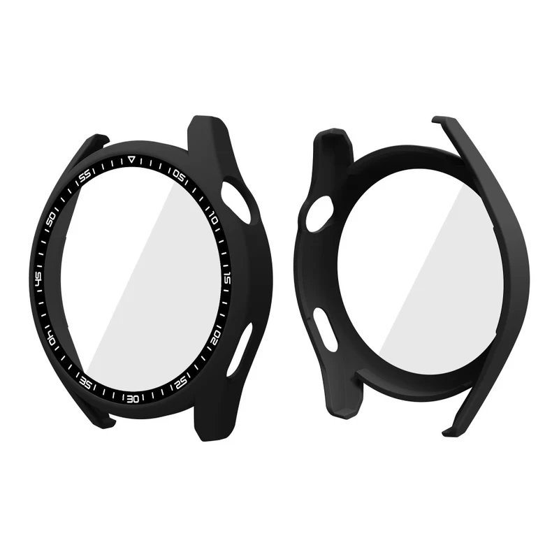 Schön Huawei Watch GT 3 (46mm) Hülle mit Displayschutz in Plastik und Gehärtetes Glas