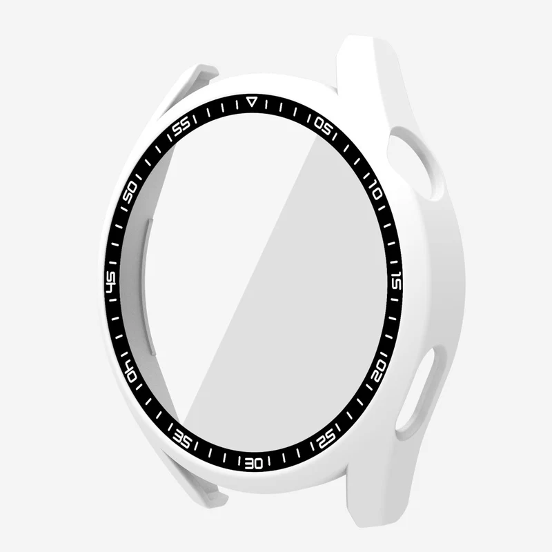 Schön Huawei Watch GT 3 (46mm) Hülle mit Displayschutz in Plastik und Gehärtetes Glas