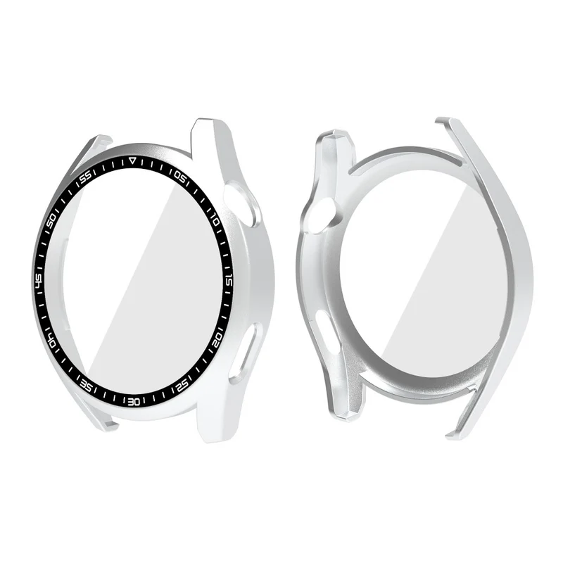 Schön Huawei Watch GT 3 (46mm) Hülle mit Displayschutz in Plastik und Gehärtetes Glas