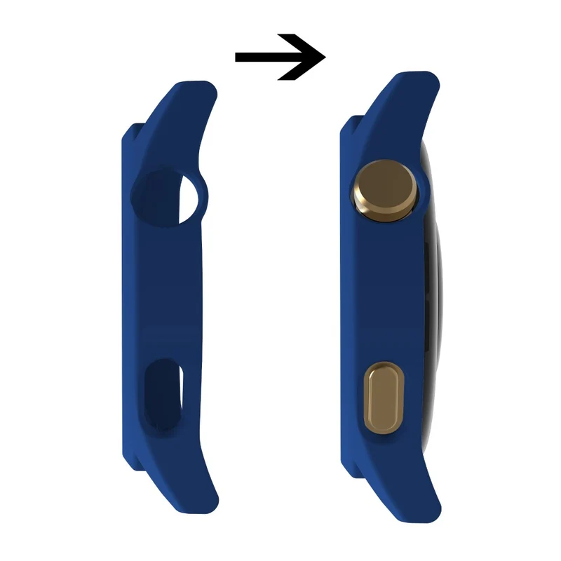 Schön Huawei Watch GT 3 (46mm) Hülle mit Displayschutz in Plastik und Gehärtetes Glas