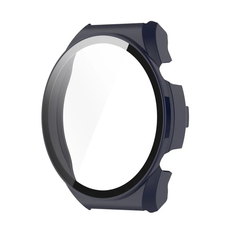 Supersauber Xiaomi Watch S1 Hülle mit Displayschutz in Plastik und Gehärtetes Glas