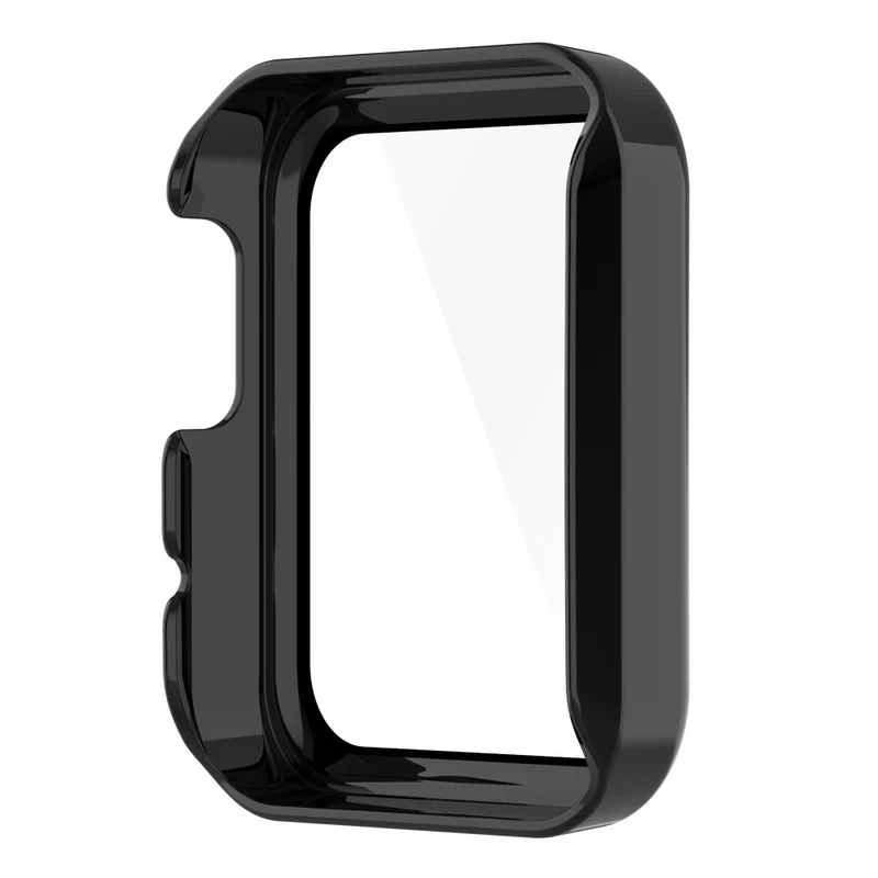 Auffallend Gut Xiaomi Mi Watch Lite / Xiaomi Redmi Watch Universell Hülle mit Displayschutz in Plastik und Gehärtetes Glas