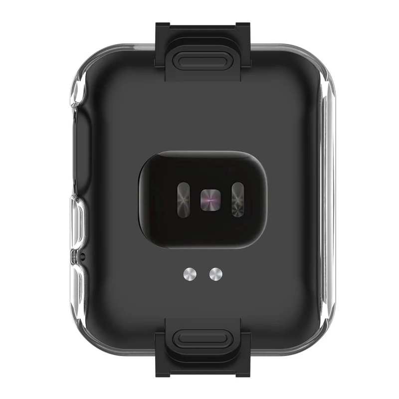 Auffallend Gut Xiaomi Mi Watch Lite / Xiaomi Redmi Watch Universell Hülle mit Displayschutz in Plastik und Gehärtetes Glas