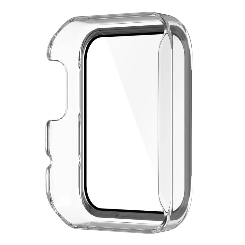 Auffallend Gut Xiaomi Mi Watch Lite / Xiaomi Redmi Watch Universell Hülle mit Displayschutz in Plastik und Gehärtetes Glas