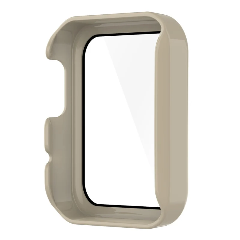 Auffallend Gut Xiaomi Mi Watch Lite / Xiaomi Redmi Watch Universell Hülle mit Displayschutz in Plastik und Gehärtetes Glas