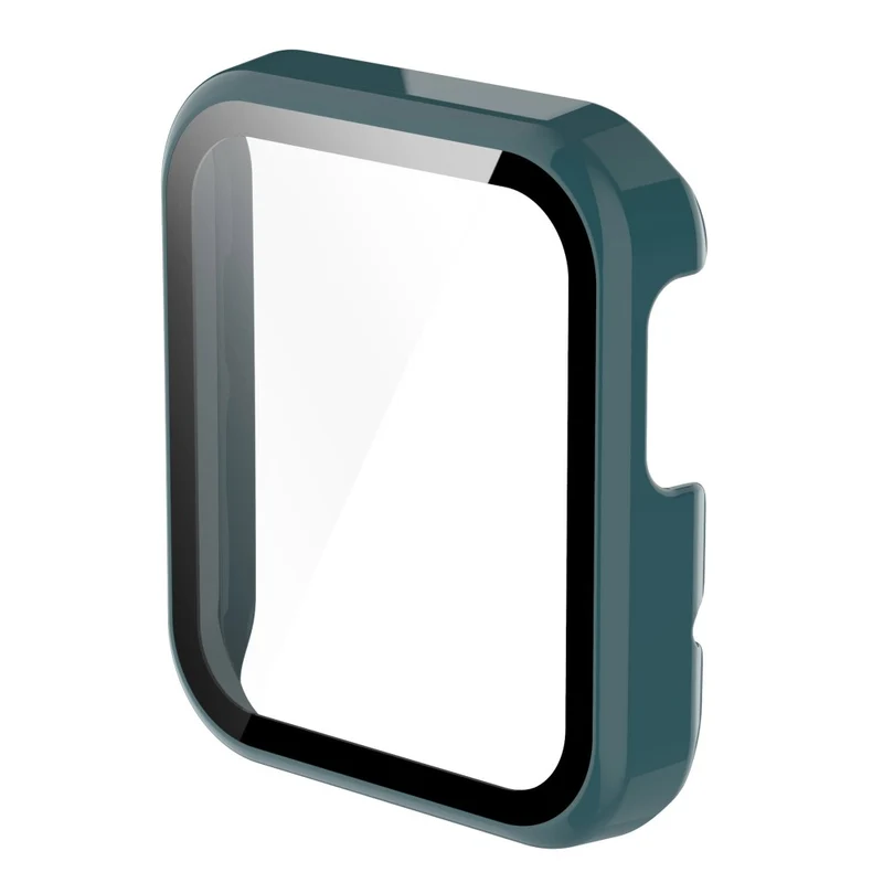 Auffallend Gut Xiaomi Mi Watch Lite / Xiaomi Redmi Watch Universell Hülle mit Displayschutz in Plastik und Gehärtetes Glas