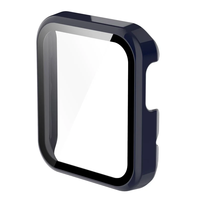 Auffallend Gut Xiaomi Mi Watch Lite / Xiaomi Redmi Watch Universell Hülle mit Displayschutz in Plastik und Gehärtetes Glas