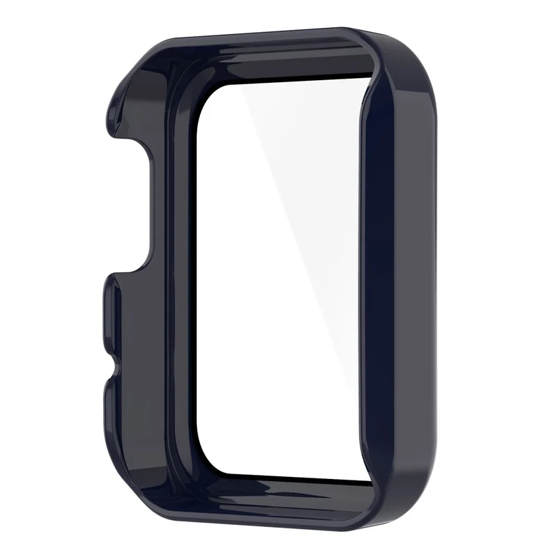 Auffallend Gut Xiaomi Mi Watch Lite / Xiaomi Redmi Watch Universell Hülle mit Displayschutz in Plastik und Gehärtetes Glas