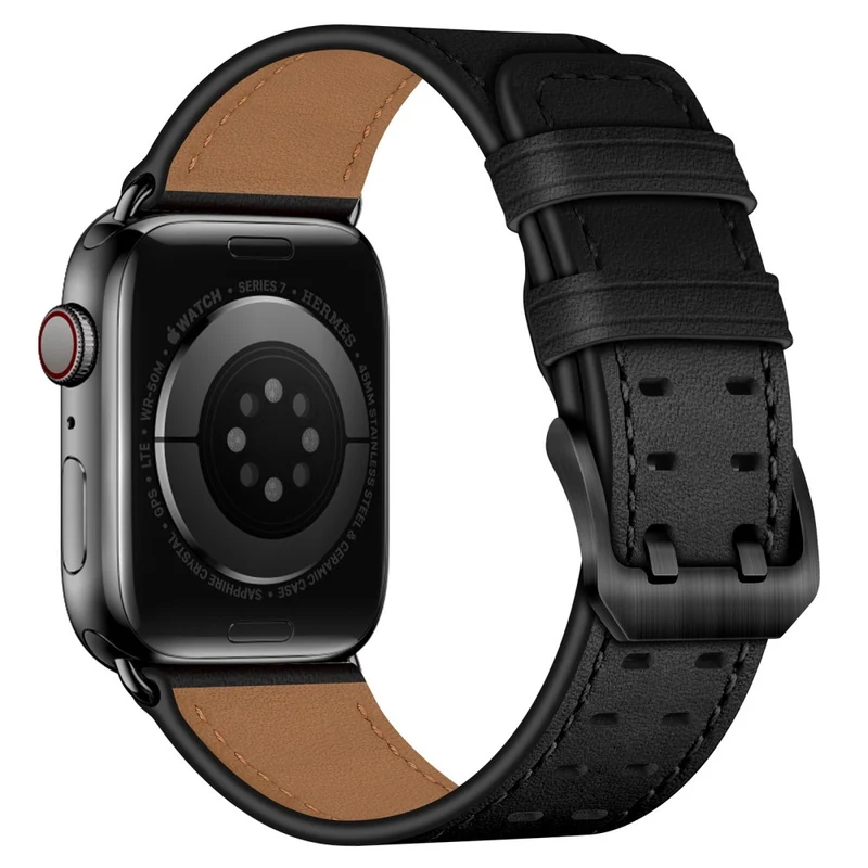 Absolut cool Apple Watch Series 7 41mm Echtes Leder armband