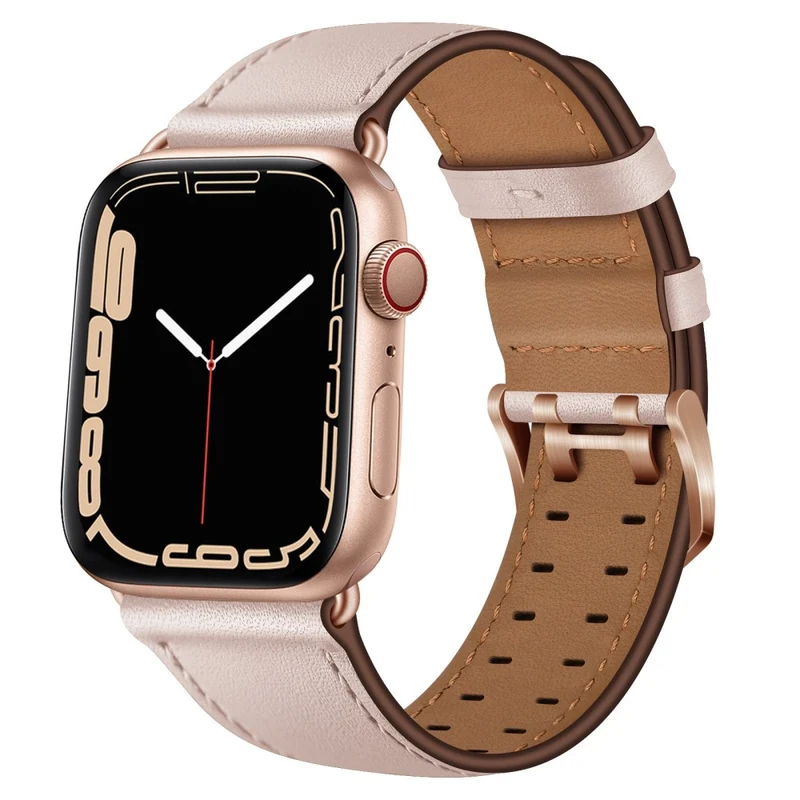 Absolut cool Apple Watch Series 7 41mm Echtes Leder armband