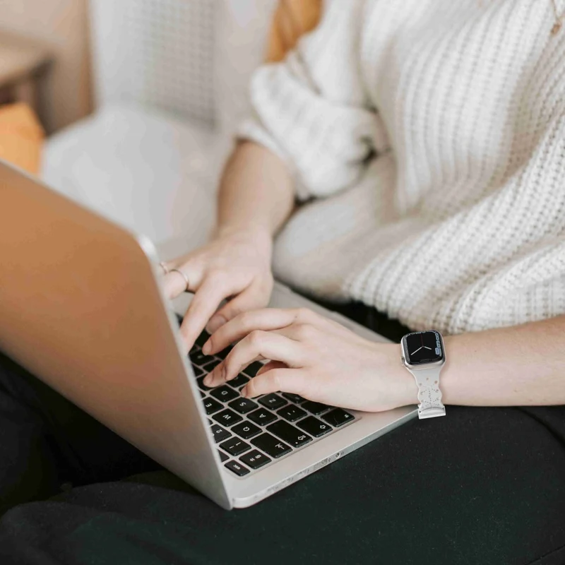 Absolut süß Apple Watch Series 7 41mm Silikon / TPU armband