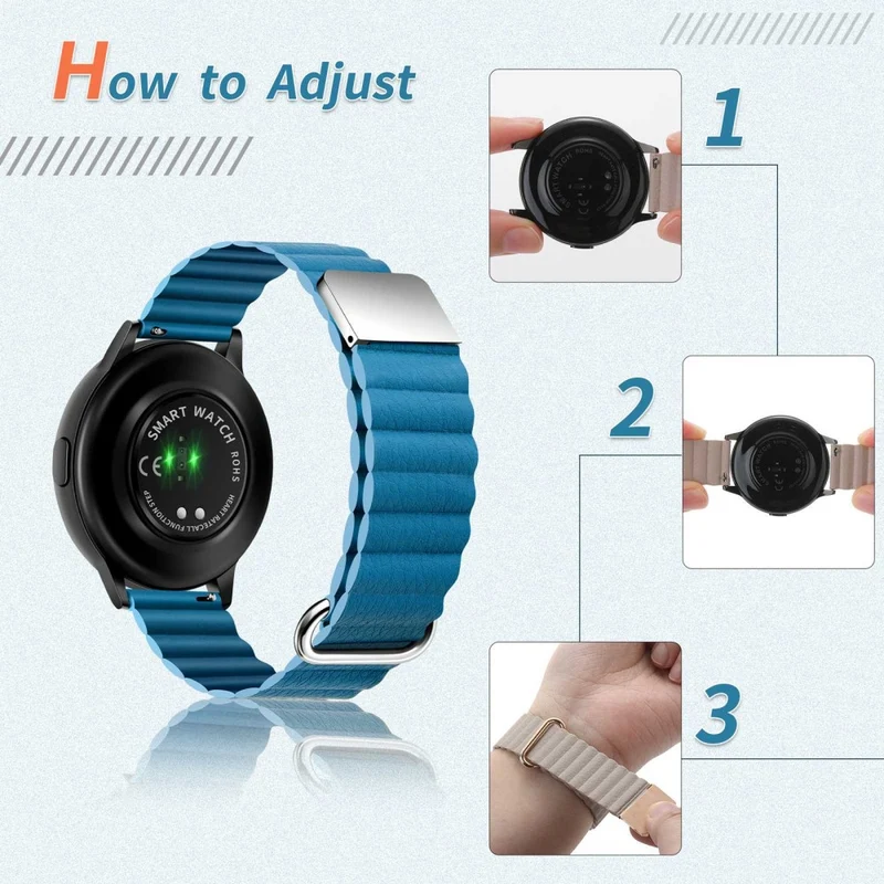 Modisch Universell Echtes Leder armband