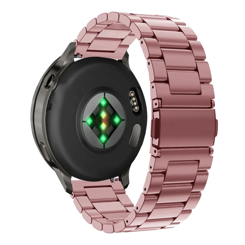 Bandz Garmin Vivomove 3s Stahlarmband 'Classic' (Rosa)
