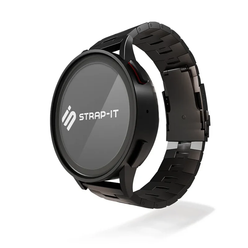 Huawei Watch GT gebürstetes Titanarmband (schwarz)