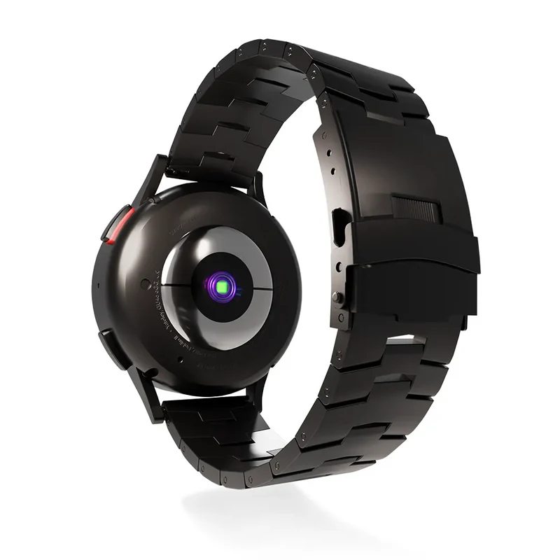 Huawei Watch GT gebürstetes Titanarmband (schwarz)
