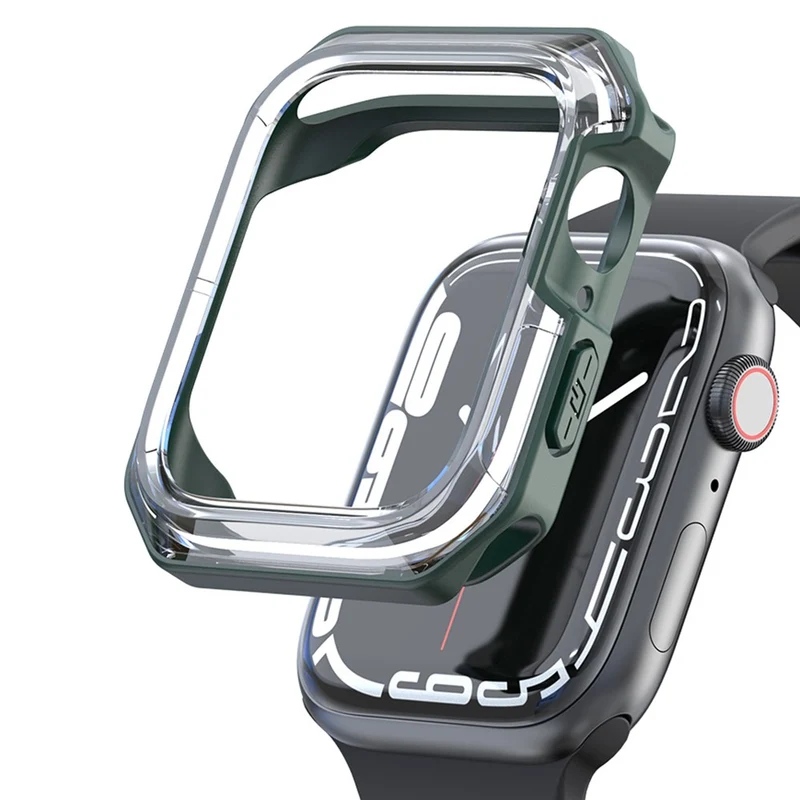 Modisch Apple Watch Series 7 45mm Silikon / TPU Hülle