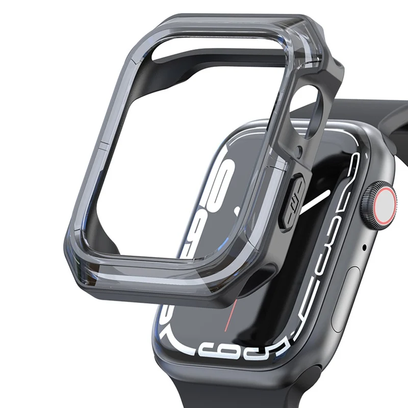 Modisch Apple Watch Series 7 45mm Silikon / TPU Hülle
