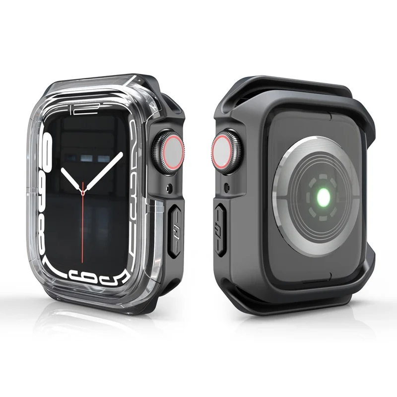 Modisch Apple Watch Series 7 45mm Silikon / TPU Hülle