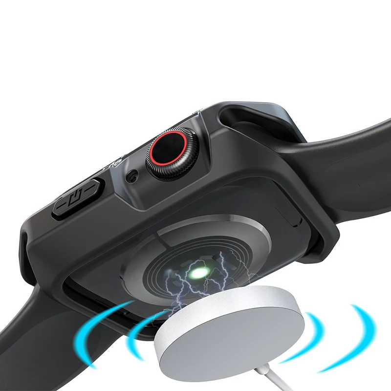 Modisch Apple Watch Series 7 45mm Silikon / TPU Hülle