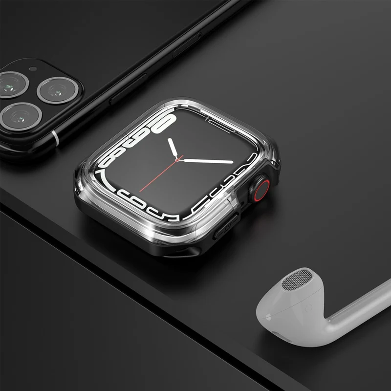 Modisch Apple Watch Series 7 45mm Silikon / TPU Hülle