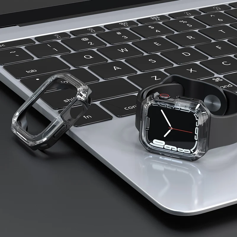 Modisch Apple Watch Series 7 45mm Silikon / TPU Hülle