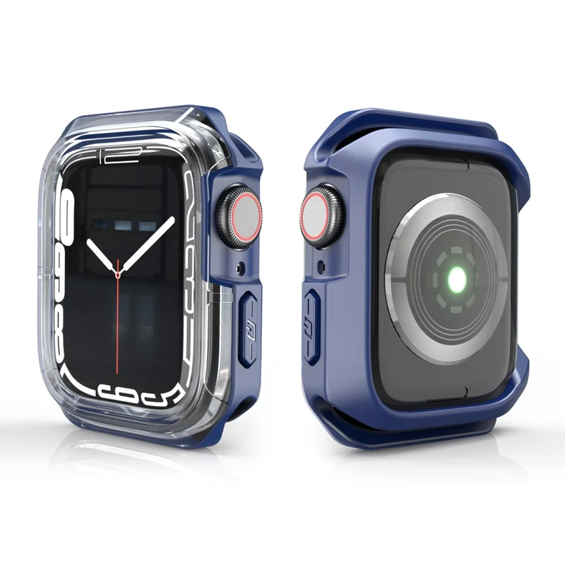 Modisch Apple Watch Series 7 45mm Silikon / TPU Hülle