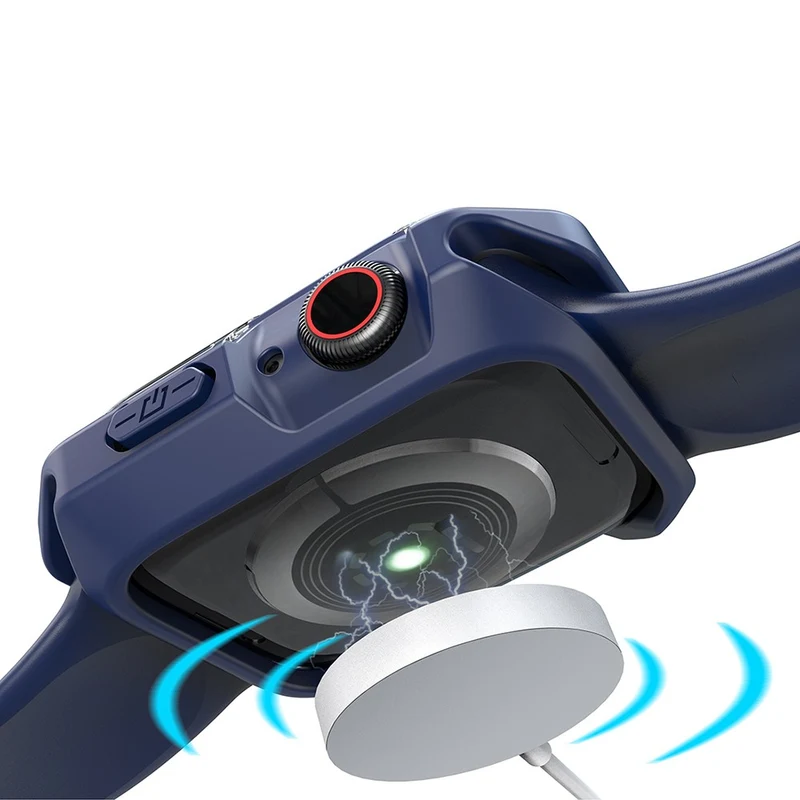Modisch Apple Watch Series 7 45mm Silikon / TPU Hülle